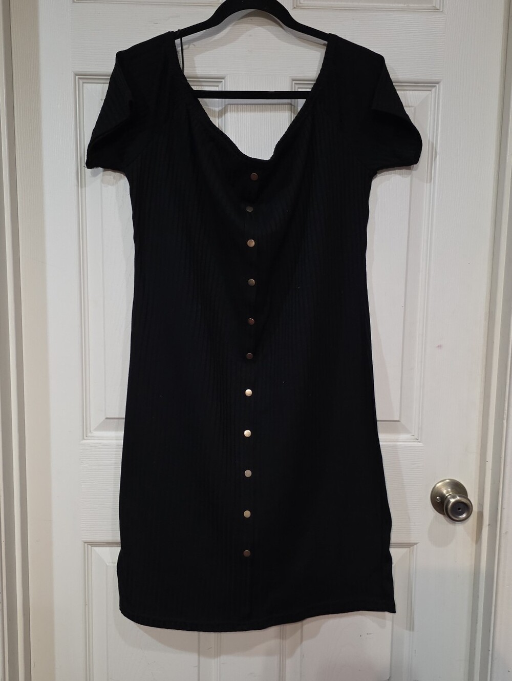 SAY WHAT RIBBED KNIT DRESS